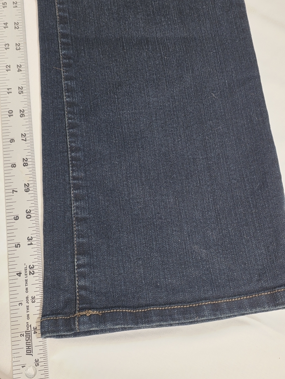 Jag Jeans Peri High Rise Boot Leg Pull-on Denim Jean Womens Size 16 Long - Picture 5 of 12
